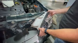 Hyundai Terracan - Установка Би-Лед модулей - Bi-LED Projector installation for Hyundai Terracan