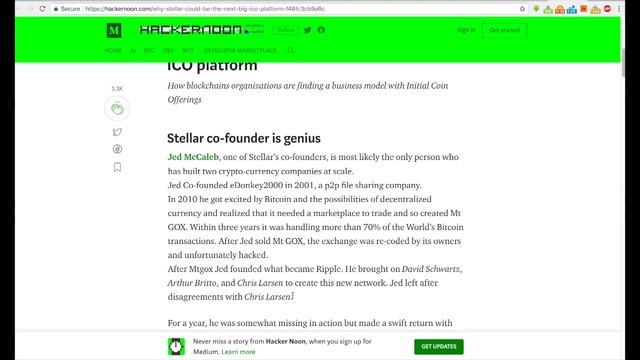 Stellar Lumens vs Ripple - Stellar is Ripple Fork Turned App Developer смотреть онлайн