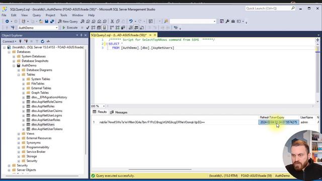 JWT Refresh Token with Asp.net Web API 8 and C# смотреть онлайн