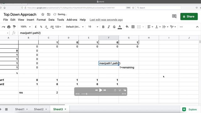 [Java] Leetcode 718. Maximum Length of Repeated Subarray [DP Subsequence #9] смотреть онлайн