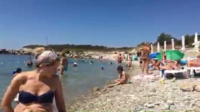 Геленджик. Погода 18 августа. Стрим с пляжа