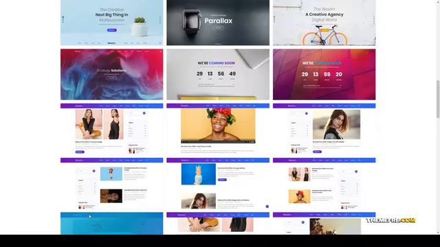 Wexim - Creative WordPress Theme bootstrap4 business Build Website смотреть онлайн