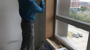 Подготовка, замеры и монтаж. Деревянные оконные откосы