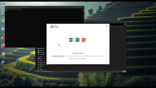 MS Office 2016 ( Office 365 ) - How to install only Word , Excel & PowerPoint With Just One Click смотреть онлайн