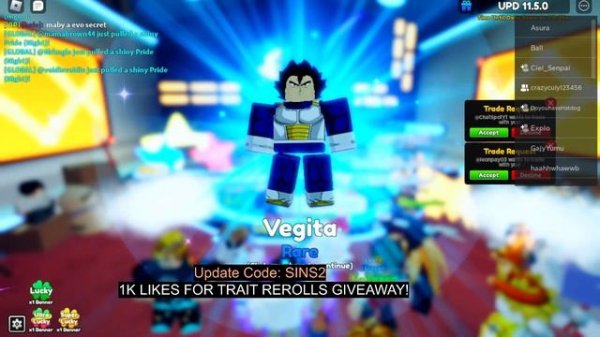 [NEW OP CODE] HOW TO GET NEW META MYTHIC ESCANOR PRIDE DAY & NIGHT SHOWCASE ANIME ADVENTURES