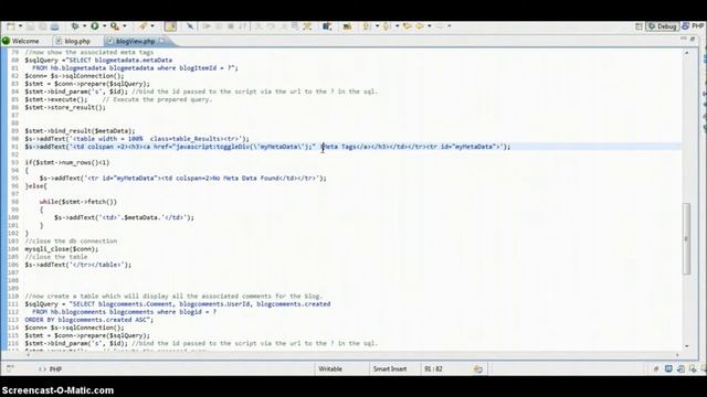 PHP Tutorial - PHP Blog Tutorial Phase 2 Part 2 jquery hide toggle a смотреть онлайн