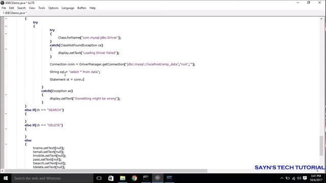 How to Connect to MySQL Database and store values from Java Program Part - 2 | [ Hindi Tutorial ] смотреть онлайн