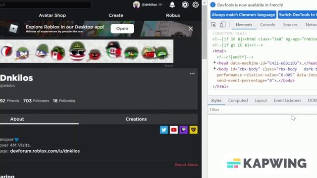How to have a CUSTOM AVATAR PREVIEW on Roblox!! смотреть онлайн