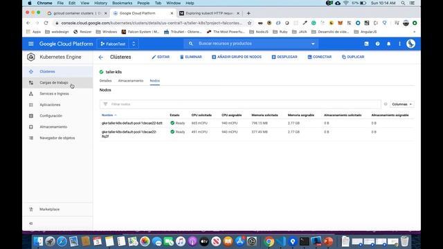 Creando un K8s cluster en GCP смотреть онлайн