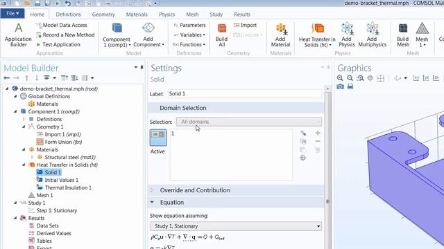 How to Add Physics to a Model in COMSOL Multiphysics® смотреть онлайн