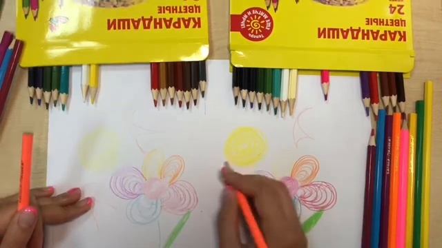 Набор цветных карандашей Каляка-Маляка 24 цвета смотреть онлайн