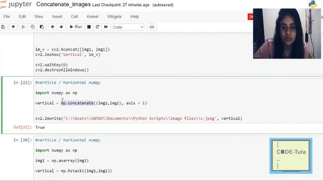 Concatenate Images using Python смотреть онлайн