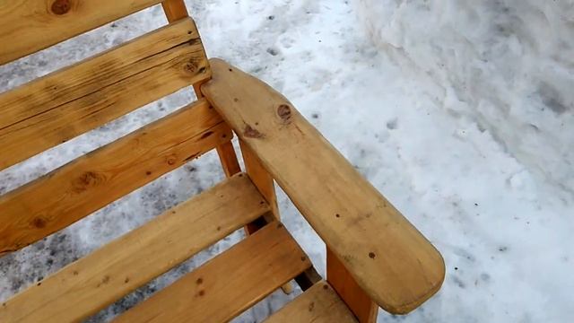 Деревянная скамейка своими руками смотреть онлайн