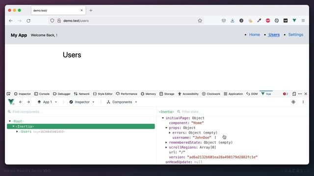 Build Modern Laravel Apps Using Inertia.js - Ep 10, Shared Data смотреть онлайн