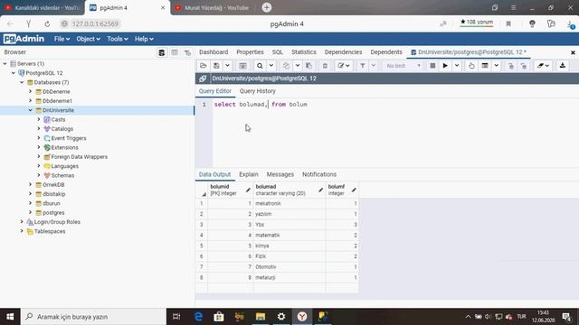 PostgreSQL Ders 30 Cross Join Kullanımı смотреть онлайн