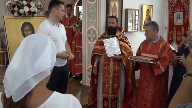 Престольный праздник храма Святителя Романа смотреть онлайн