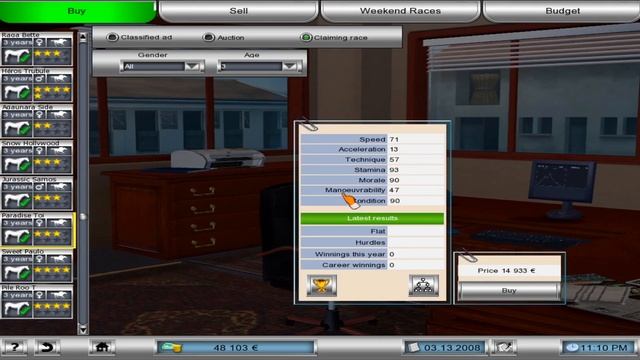 1 Of The BEST Horse Racing Games In 2022 Horse Racing Manager 2 Part 5 смотреть онлайн