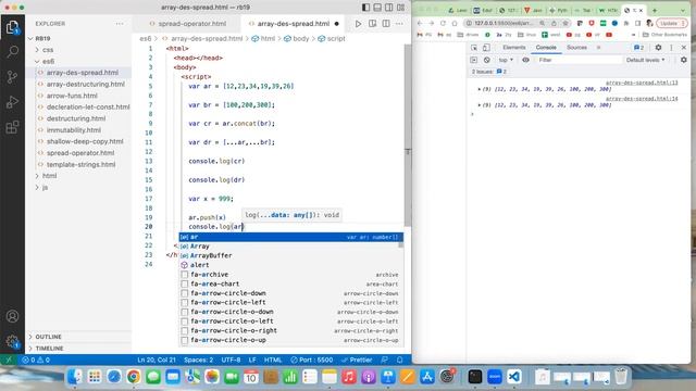 How Spread Operator Update Immutabile Objects and Arrays смотреть онлайн