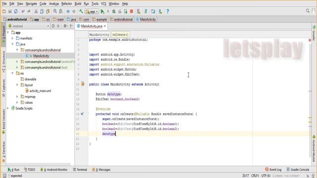 Video #4 - Android Tutorial - Datatypes - java lang Boolean смотреть онлайн