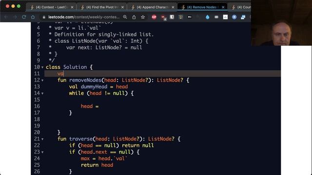 Leetcode Contest 321 in Kotlin (Q1, Q2, & Q3 only) смотреть онлайн