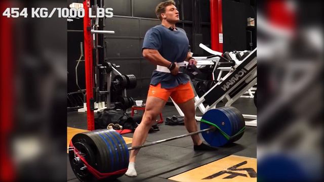 He Pulled 1000 lbs On The Cheater Setup... смотреть онлайн