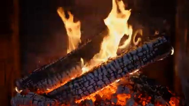 ? Cozy Fireplace 4K (12 HOURS). Real Fireplace with Crackling Fire Sounds. Fireplace Burning 4K смотреть онлайн