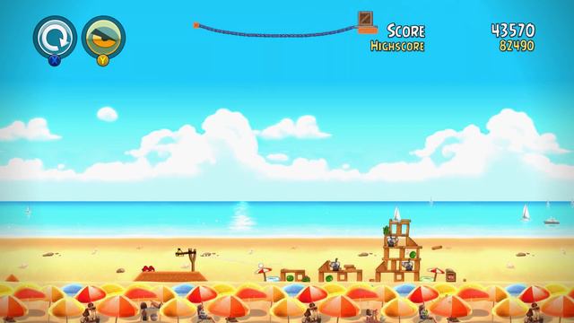 Angry Birds Trilogy-Rio | 3 Stars on 5-2 | Microsoft Xbox 360 смотреть онлайн