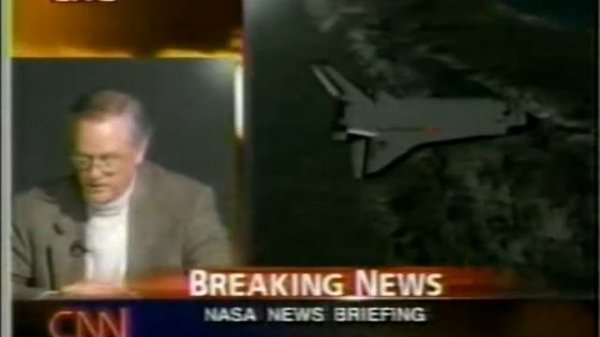 CNN  Coverage of STS-107 Part 50 (The Columbia Disaster)