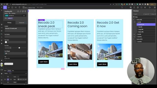 Inside look at Recoda 2.0 for Oxygen Builder - the Webflow effect смотреть онлайн