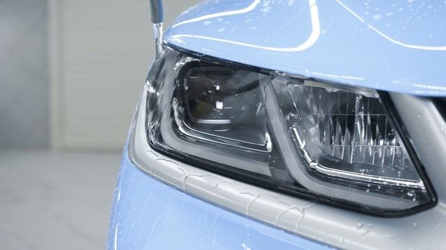 Подготовка к нанесению полиуретановой пленки Brontero на автомобиль Geely Coolray смотреть онлайн