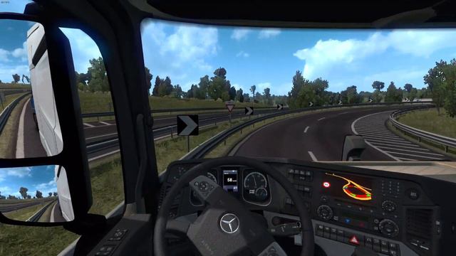 ETS2, , MERCEDES-BENZ NEW ACTROS смотреть онлайн