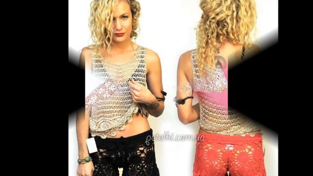 Вязание Крючком Летней Кофточки из Хлопка - модели - 2019 / Crochet / Häkelnadel / Uncinetto