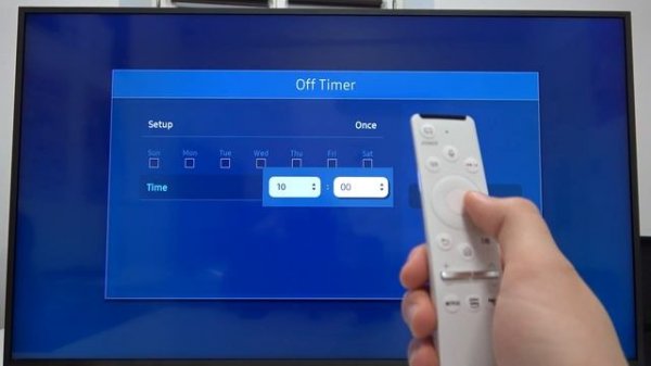 Schedule Working Hours on Samsung The Frame - Set Timer on Samsung Smart TV - The Frame Sleep Timer