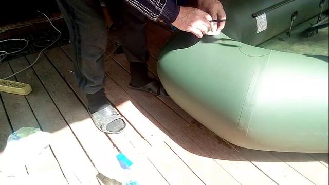 Установка транца на лодку ПВХ своими руками. смотреть онлайн