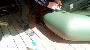 Установка транца на лодку ПВХ своими руками.