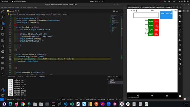 React Native Todo App Del 2 смотреть онлайн