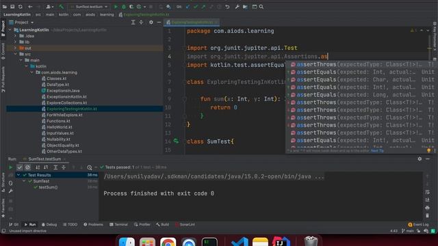 22-Testing in Kotlin смотреть онлайн