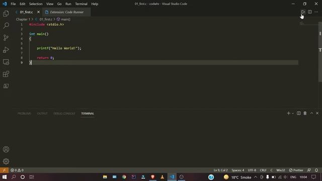 Code Runner Extension in VS code || How to run code in Vscode #programming смотреть онлайн