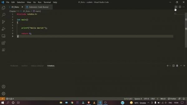 Code Runner Extension in VS code || How to run code in Vscode #programming