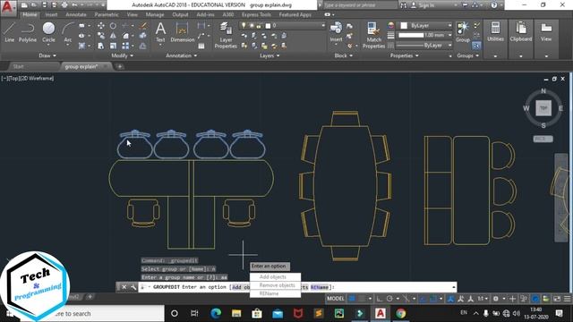 AutoCAD Tutorial-22 ||Group Command [group,ungroup,group-edit,group-manager] in Autocad||By Arun Si смотреть онлайн