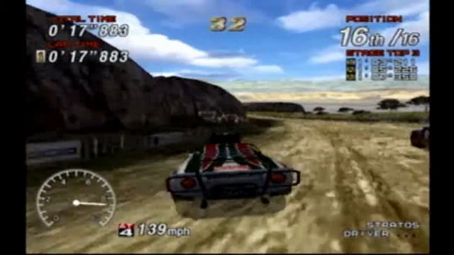 SEGA RALLY championship - game play (DC) смотреть онлайн