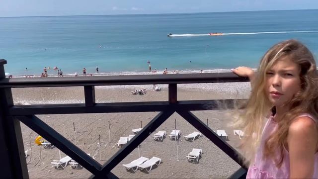 Отель Лазурный берег Гагра. Обзор отеля в Абхазии. Отдых в Абхазии с детьми. Лучшие отели в Абхазии смотреть онлайн