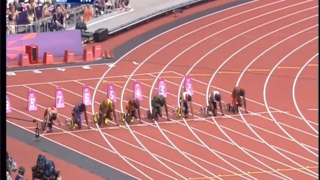 London 2012Asafa Powell 10 04 100m men heats 5 смотреть онлайн