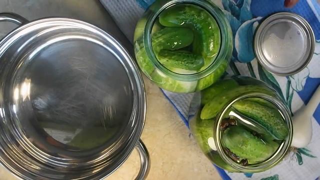 Самые Хрустящие Маринованные Огурцы с Хреном. И можно без стерилизации. смотреть онлайн