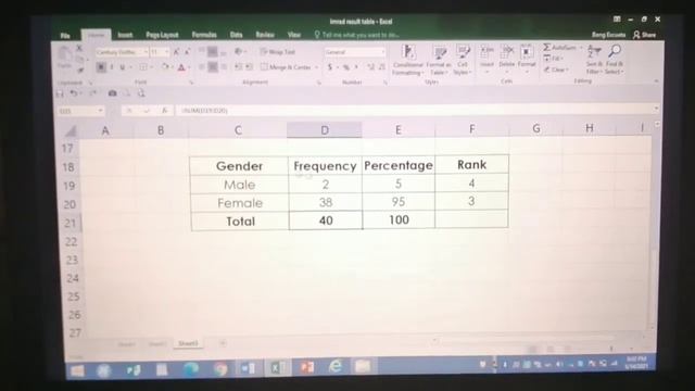 DEMOGRAPHIC PROFILE || PRECENTAGE FREQUENCY || TEACHER NORIE смотреть онлайн