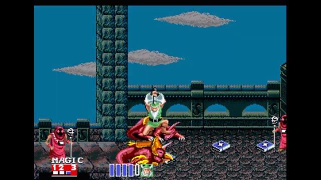 Sega Mega Drive 2 (Smd) 16-bit Golden Axe 2 Stage 5