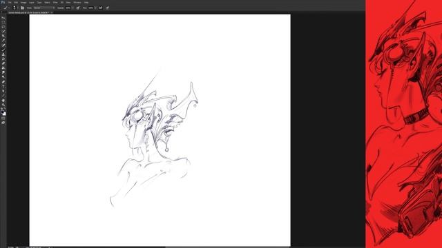 Random Sketches // 500%Speed #characterdesign #inking #digitalart смотреть онлайн