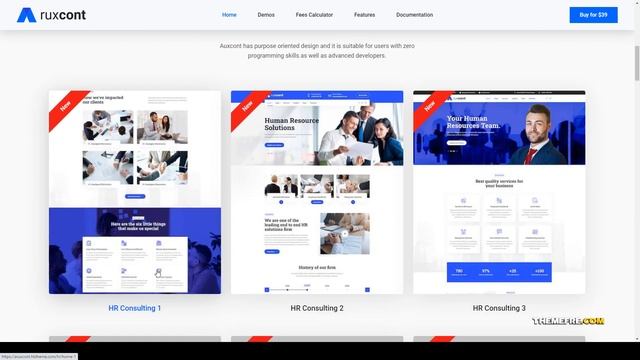 Aruxcont - Business Consulting WordPress Theme job consultancy hr Yui смотреть онлайн