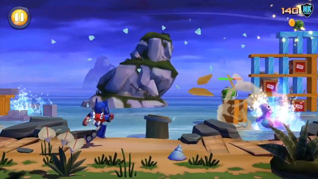 Angry Birds Transformers 1.1 - Episode 1 смотреть онлайн