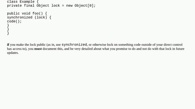 Synchronized instances and Synchronized blocks смотреть онлайн